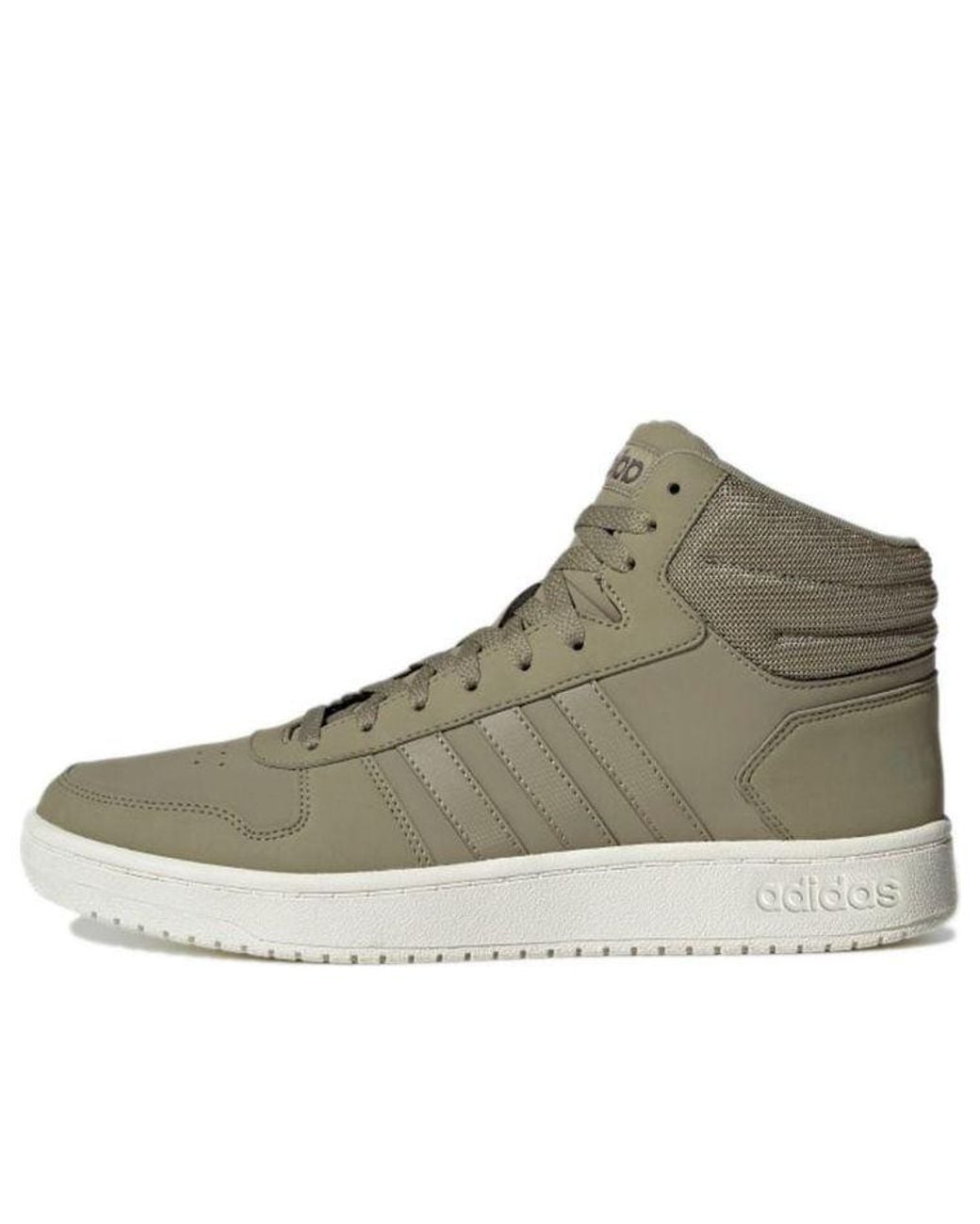 Adidas Brown Hoops 2.0 Mid for men