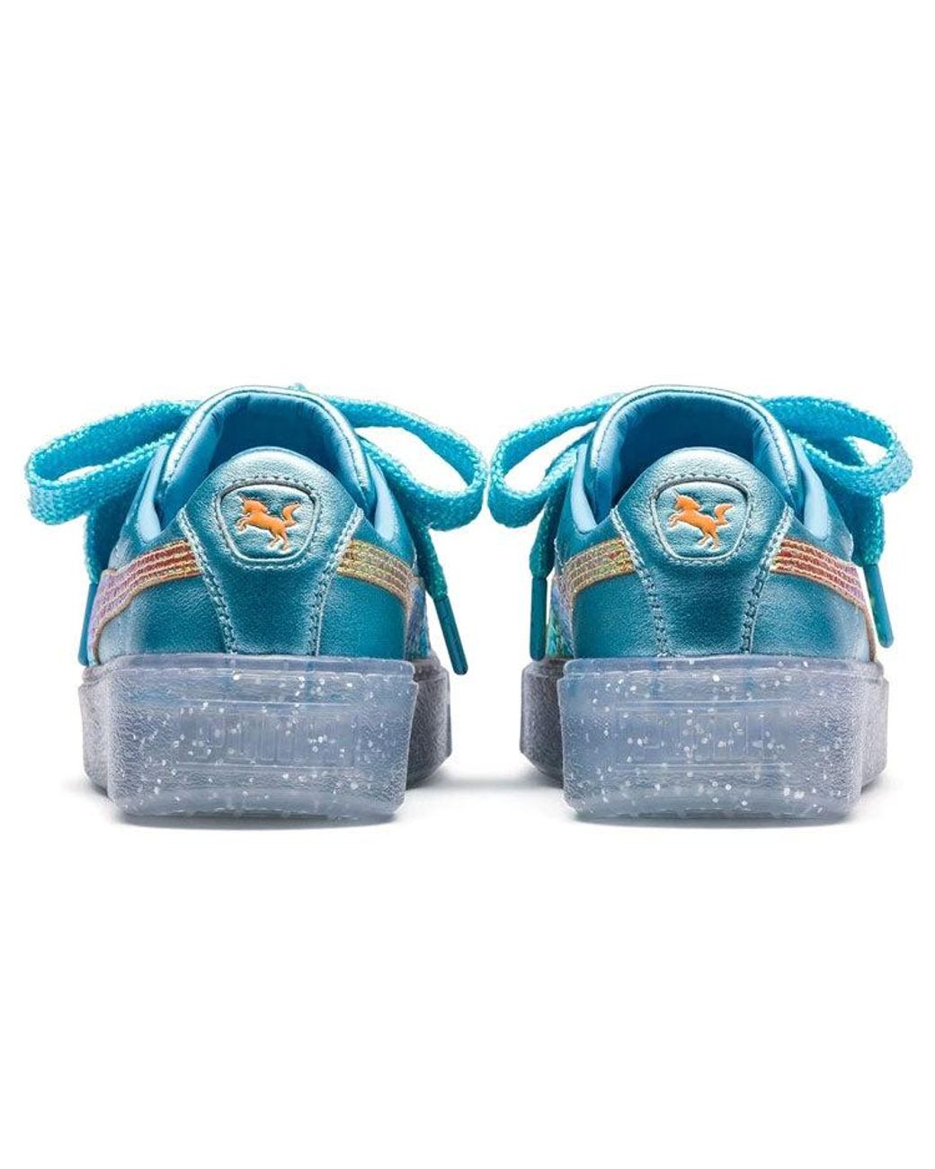 PUMA Blue (Wmns) Sophia Webster X Platform 'Glitter Princess'
