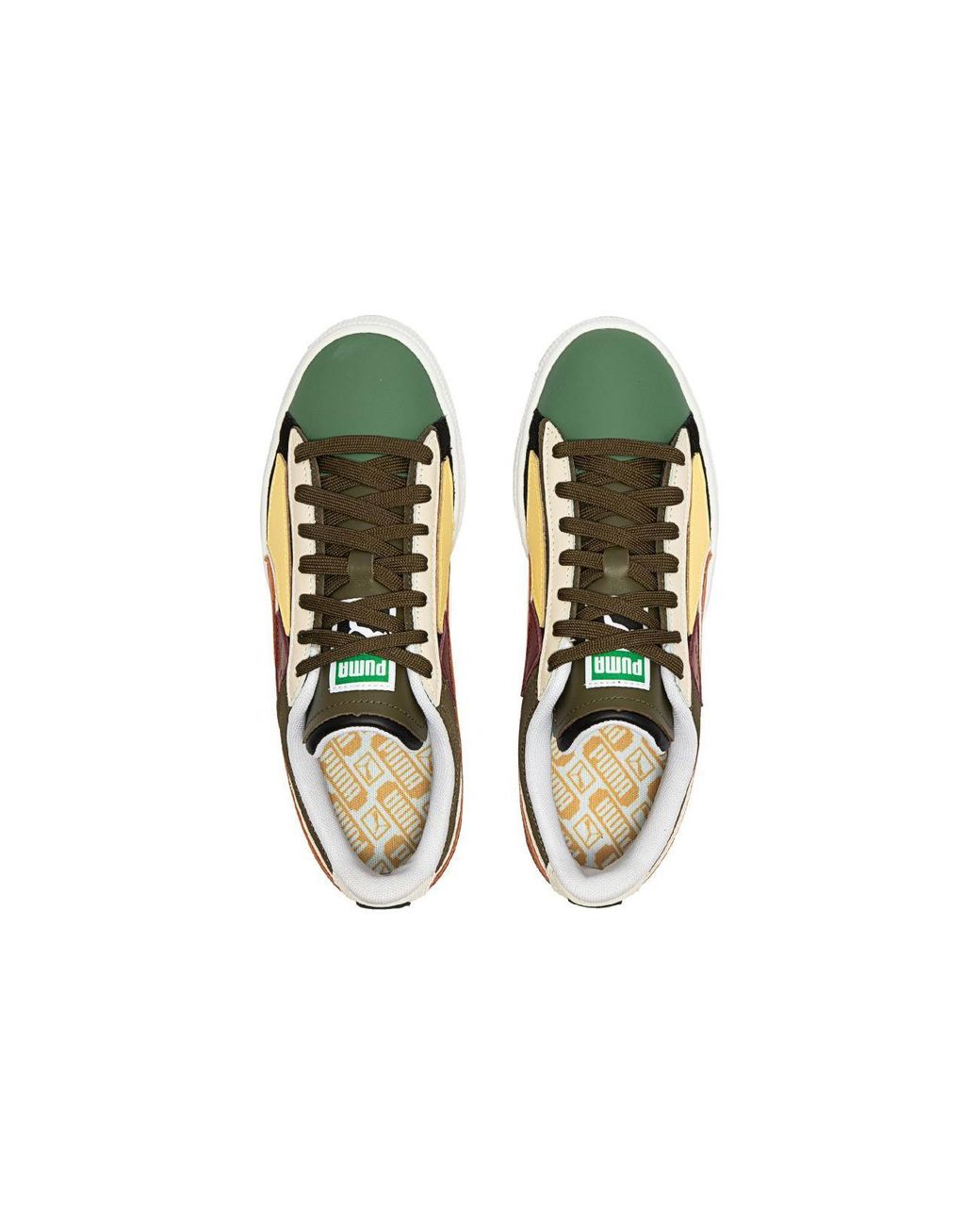 PUMA Brown Suede 'Layers for men