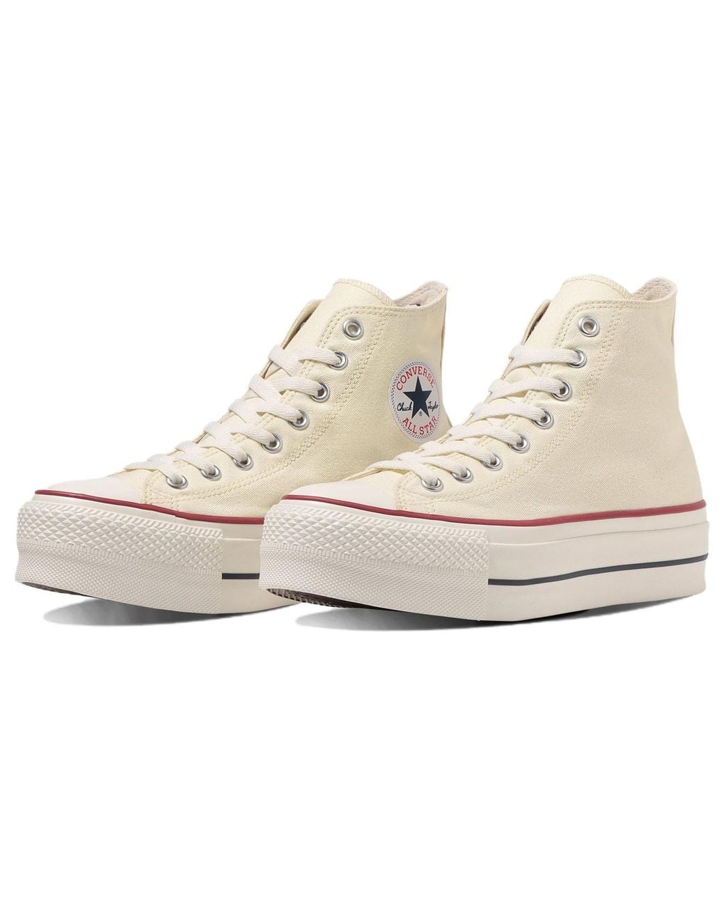 Converse Natural All Star Lifted High Top 'Ivory' for men