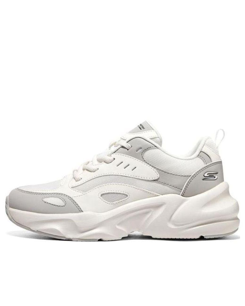 Skechers White (Wmns) Bobs Bamina 2
