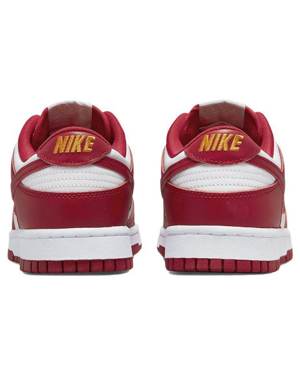 Nike Red Dunk Low Sneakers for men