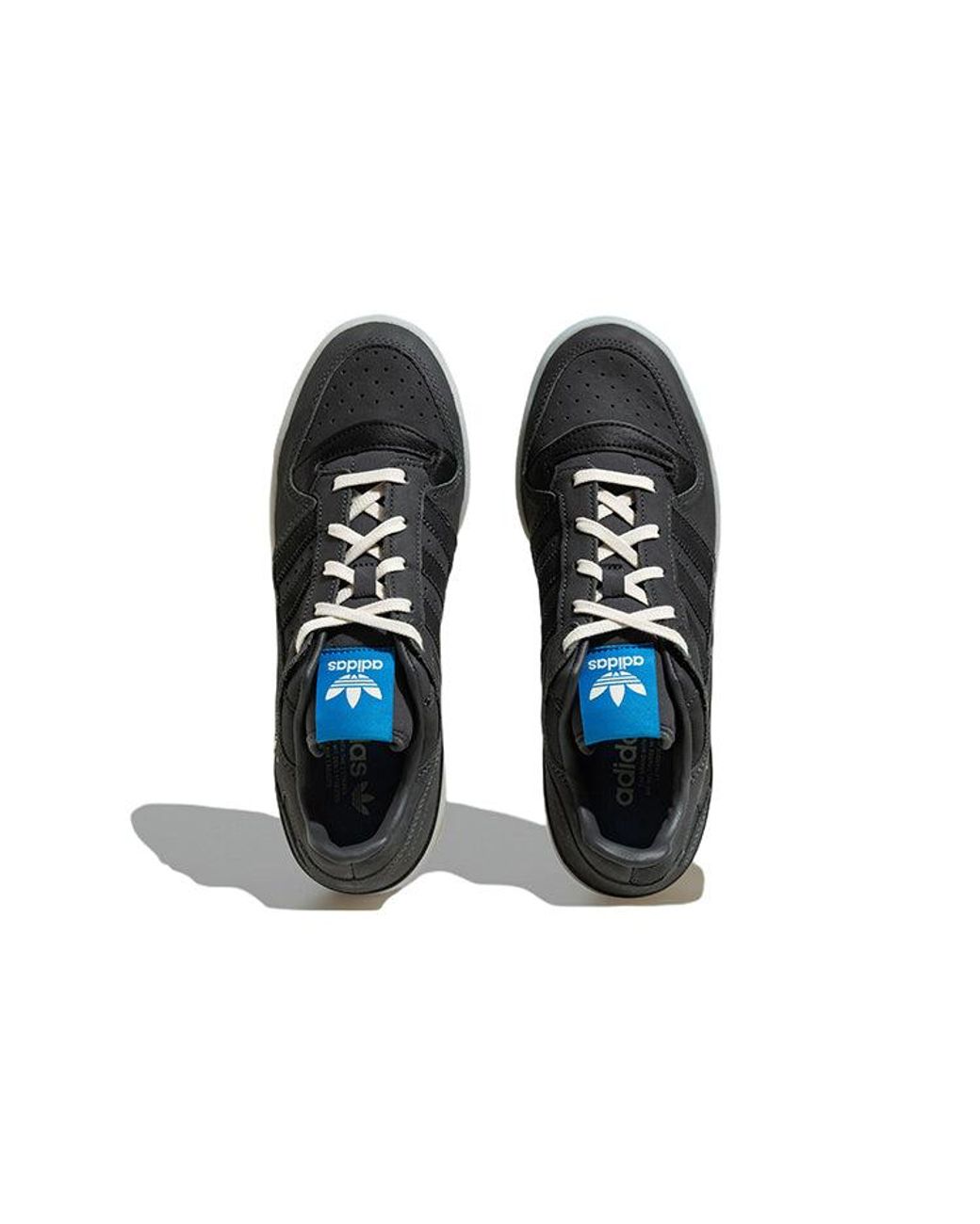 Adidas Black Forum Low 'Dark Solid' for men