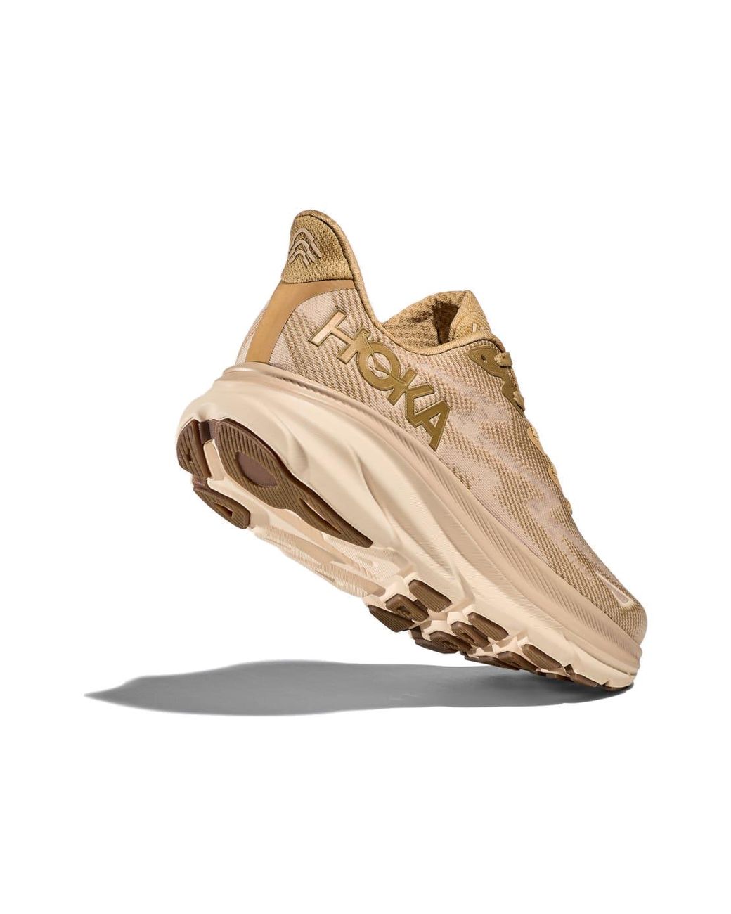 Hoka One One Natural Clifton 9 'Wheat Shifting Sand' for men
