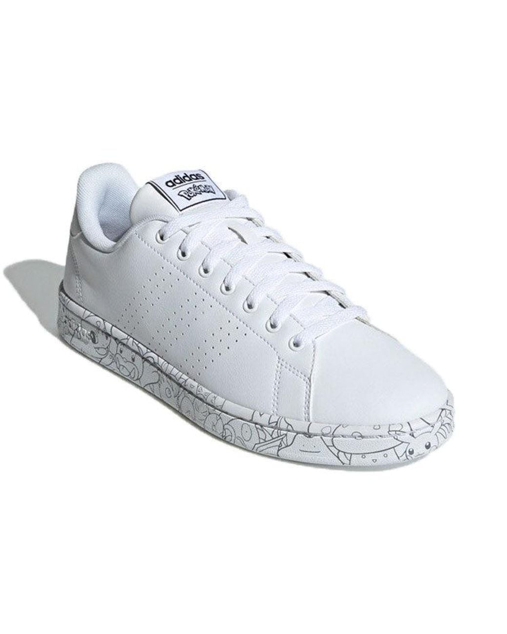 Adidas White X Pokemon Advantage 'Mosaic' for men