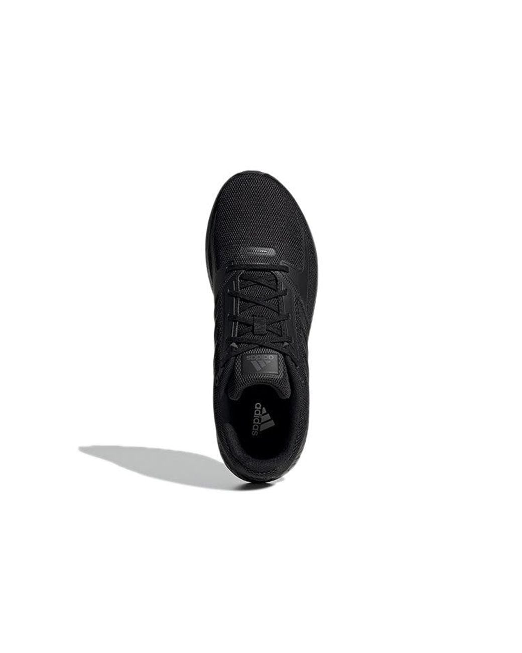 Adidas Black Run Falcon 2.0 'Triple' for men