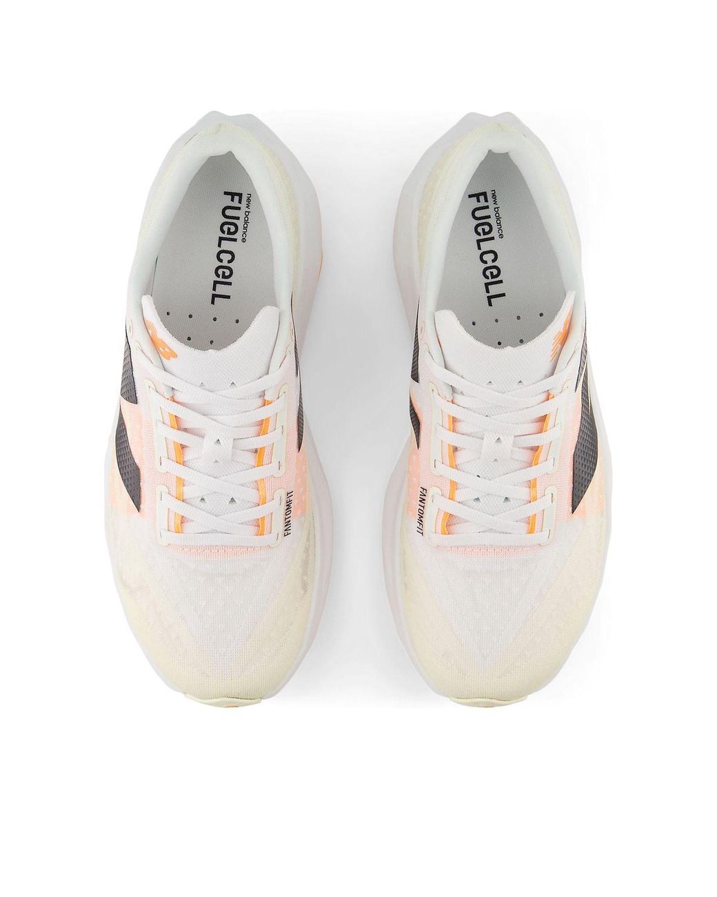 New Balance White Fuelcell Rebel V4 for men
