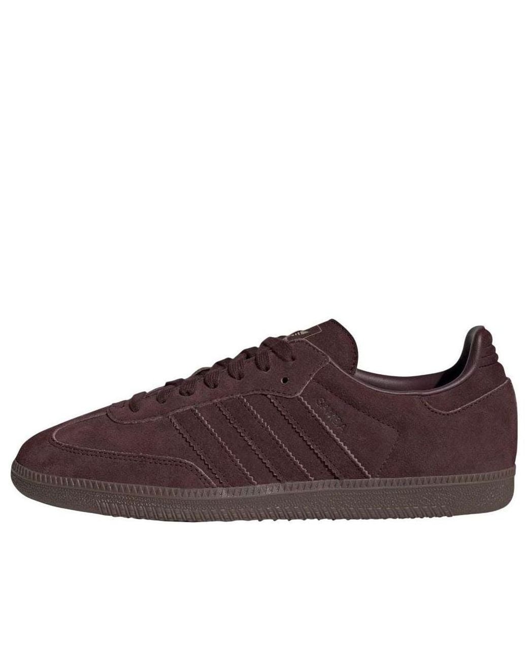 adidas gazelle silver green womens ADIDAS SAMBA Classic Three Stripe Burgundy Red Running Sneakers Shoes –  George Worgan VTG