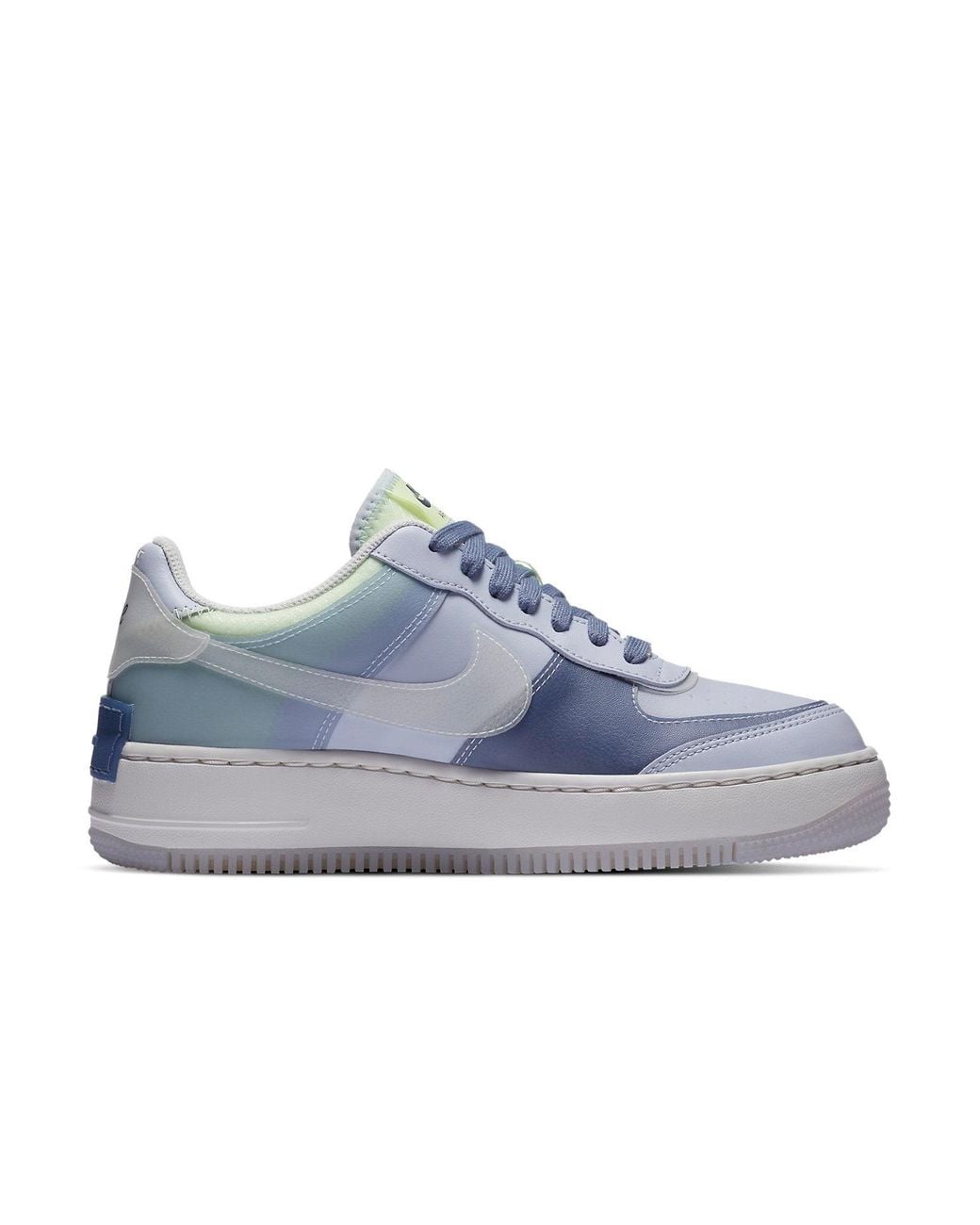 Nike Blue (Wmns) Air Force 1 Shadow Se 'World'