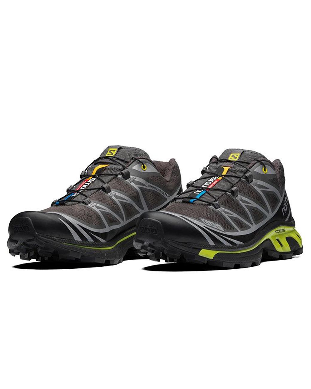 Salomon Brown Xt-6 Neon' for men