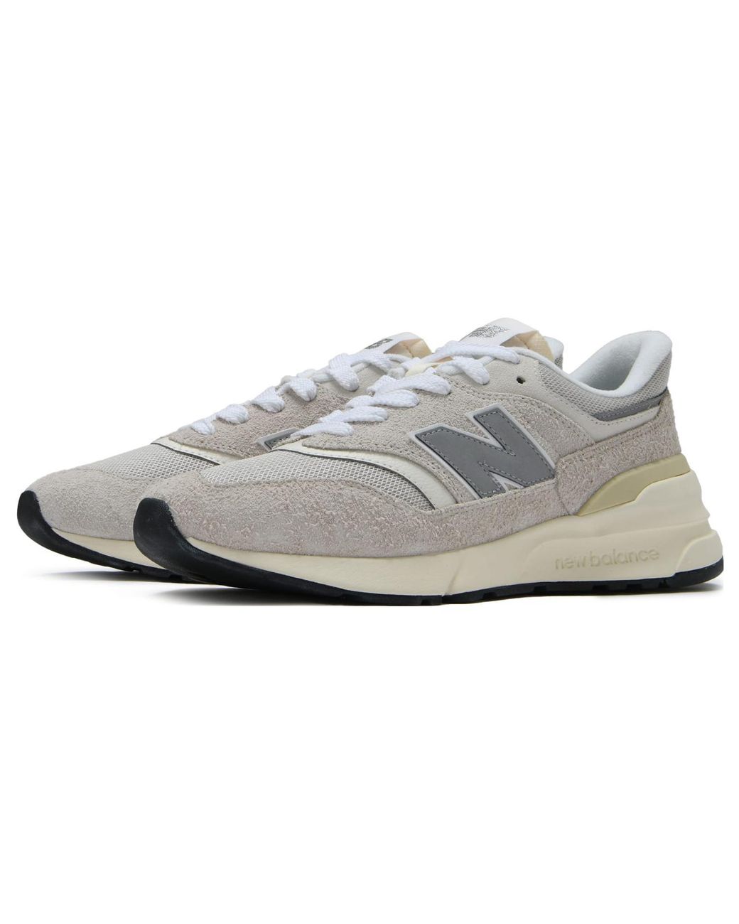 New Balance White 997 'Moonbeam' for men