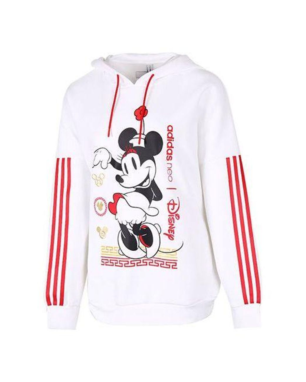 Adidas White (Wmns) Neo X Disney Mickey Mouse Crossover Cny Printing