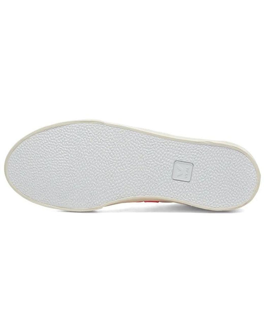 Veja White Esplar Lace-Up Flou'