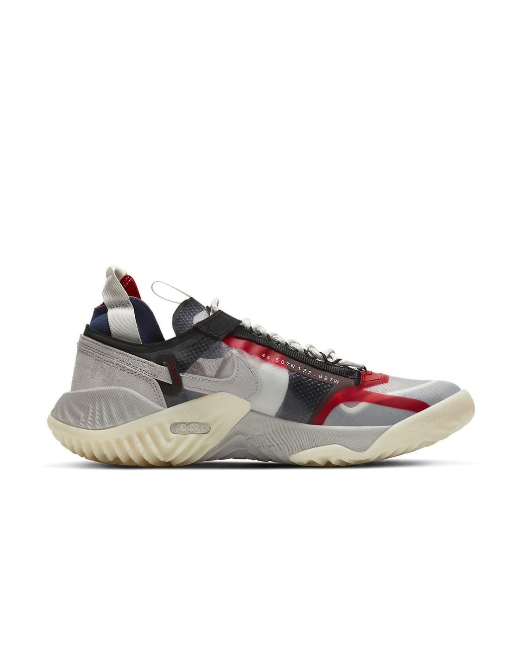 Nike Gray Delta Breathe 'Clear Medium' for men
