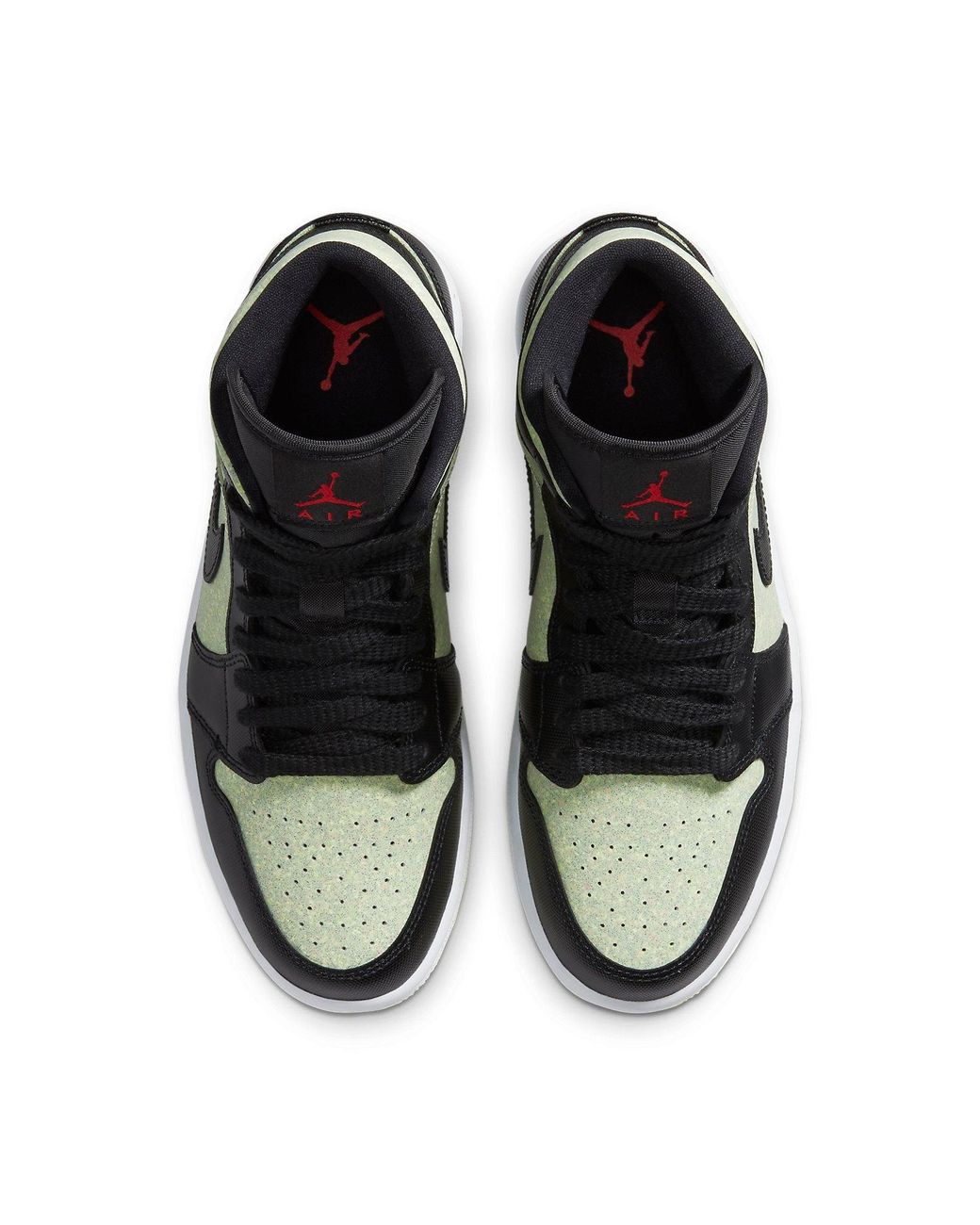 Nike Black (Wmns) 1 Mid Se Barely Volt'