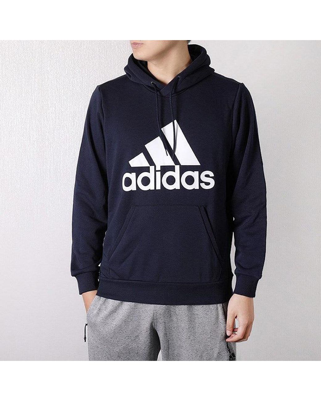 Adidas Blue Mh Bos Po Ft Sports Stylish for men