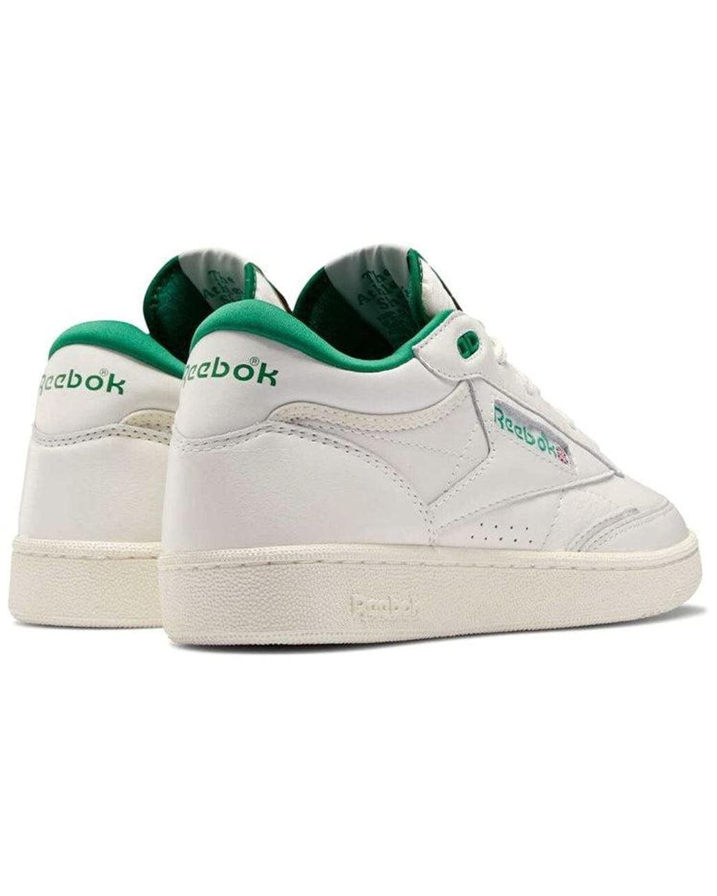 Reebok White Club C Mid 2 Vintage 'Chalk Glen' for men