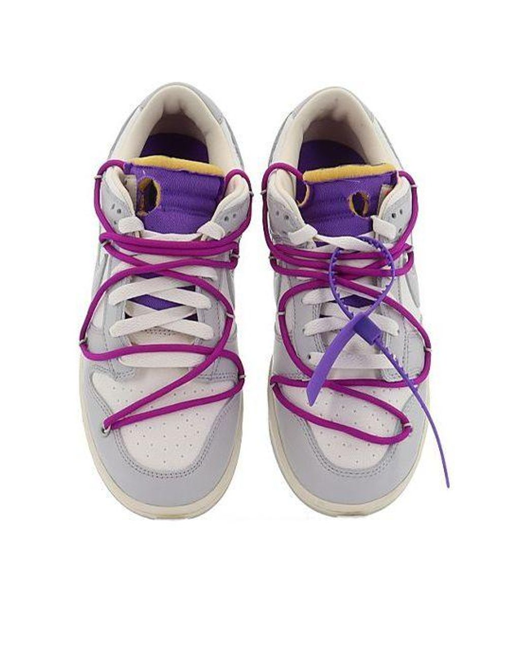 Nike X Off- Dunk Low 'Lot 28 Of 50' in Purple for Men Lyst UK