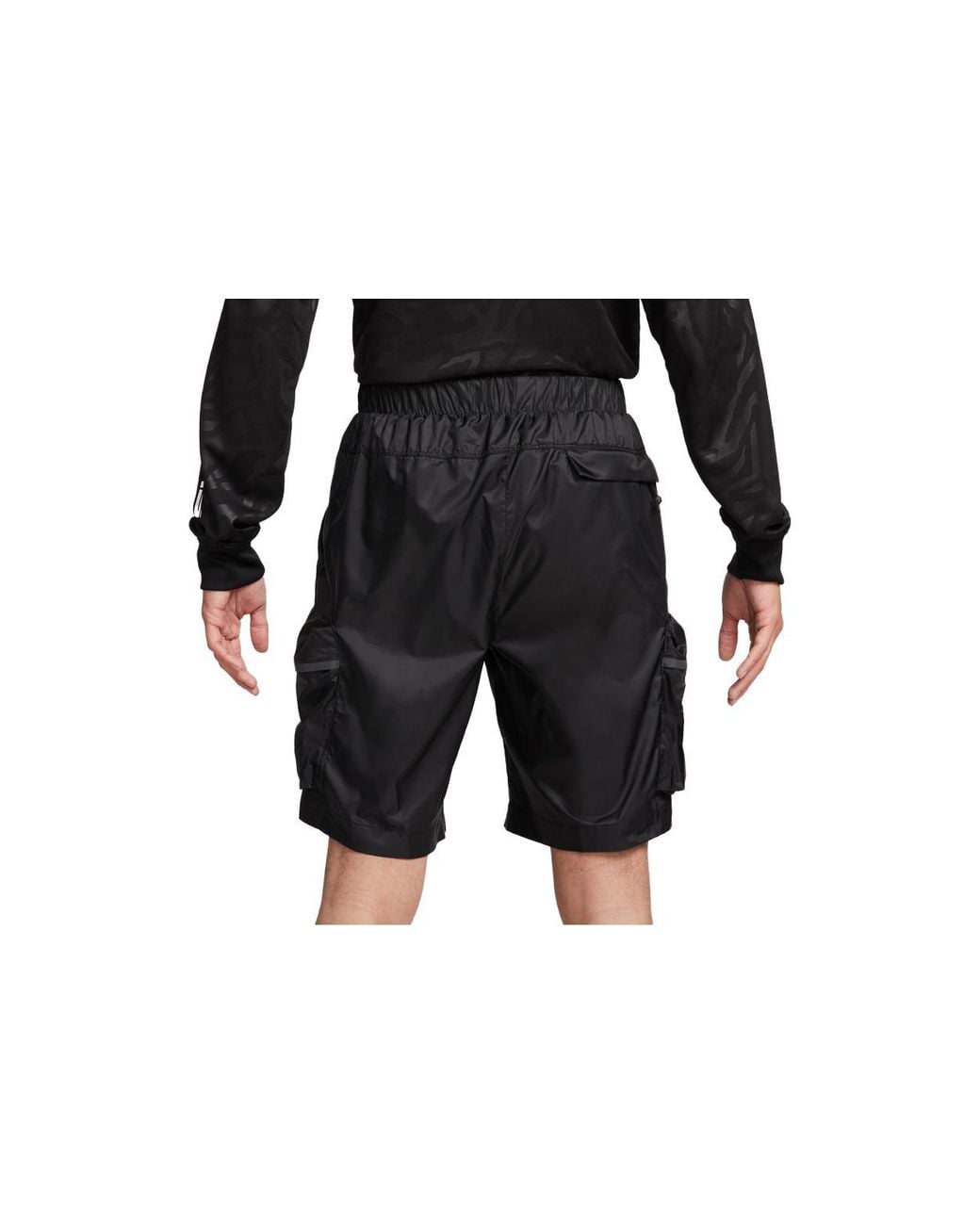 Nike Black Sportswear Tech Pack Cargo Pocket Shorts for men
