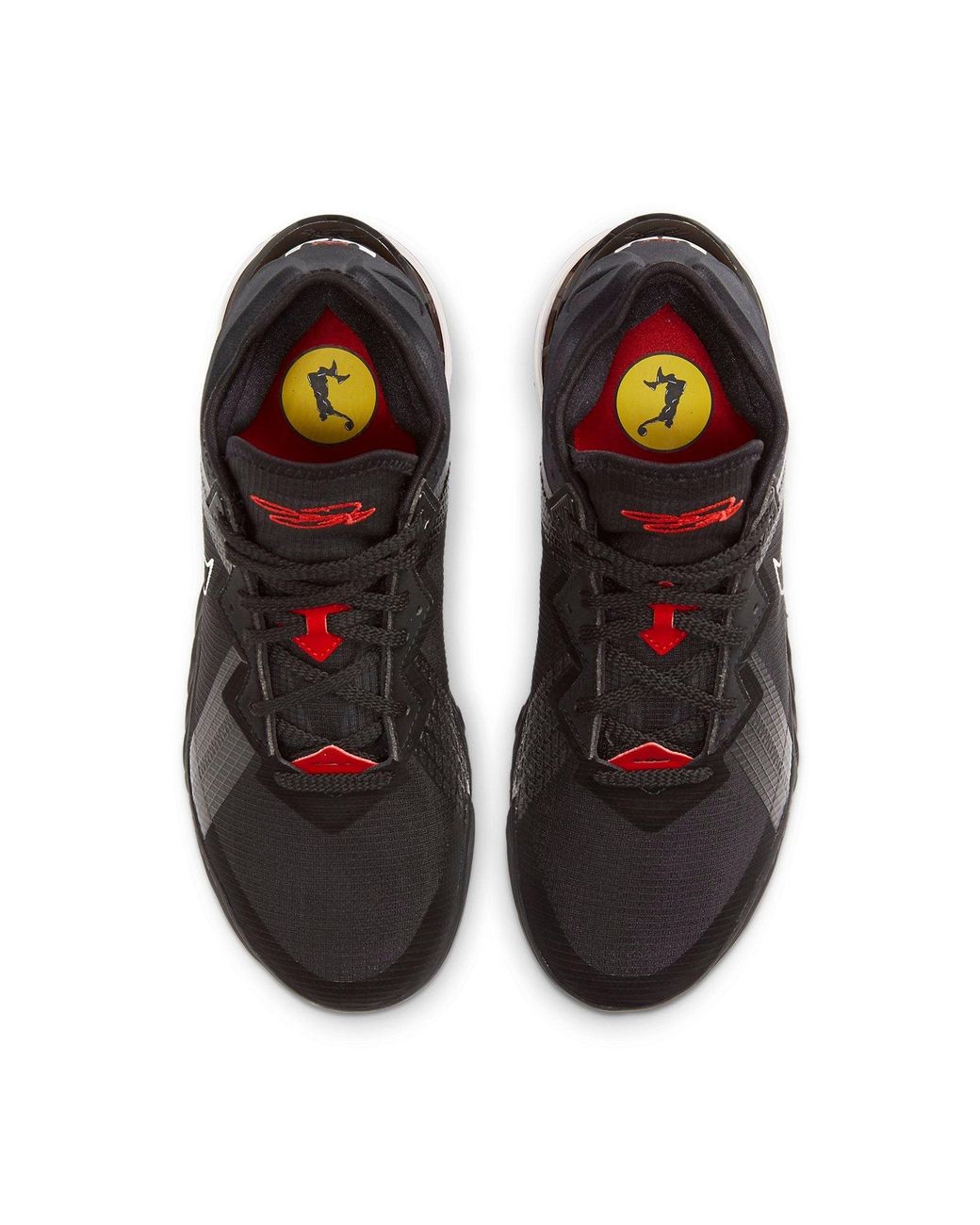 Nike Black Lebron 18 Low 'Bred' for men