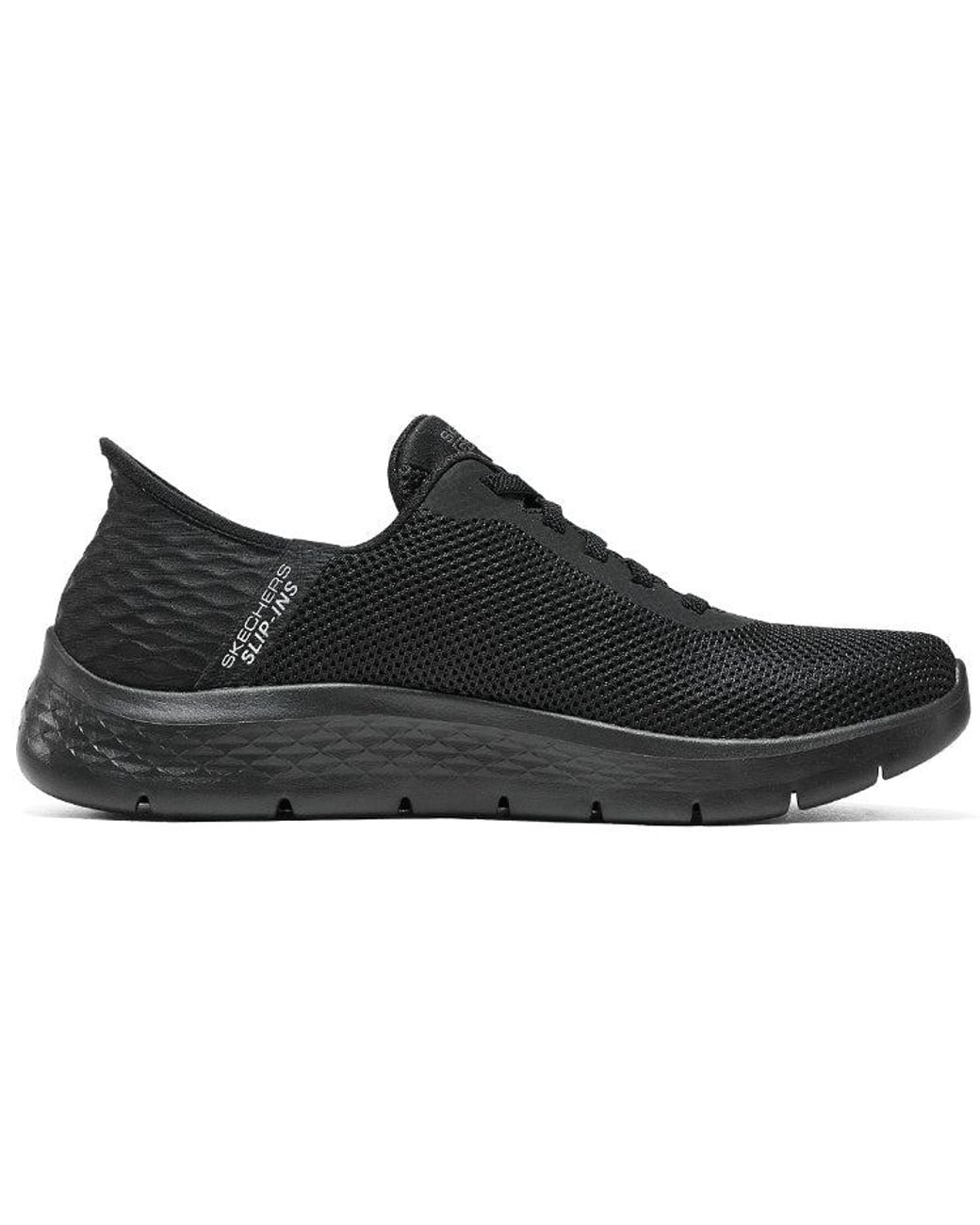 Skechers Black Go Walk Flex-Hands Up Slip-Ins for men