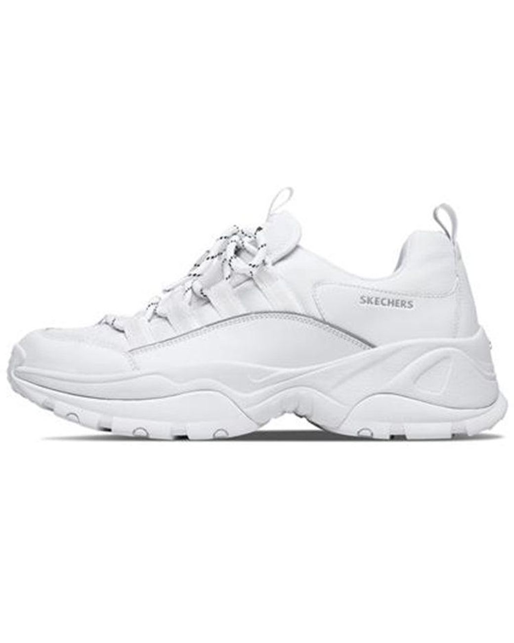 Skechers White Kozmiks for men