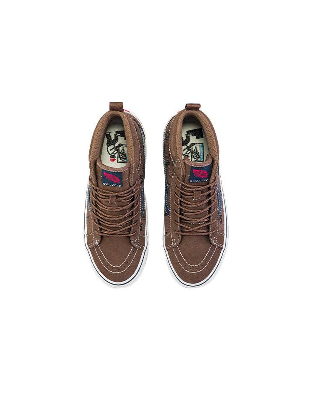 Vans Brown Shoes Skate Shoes for men