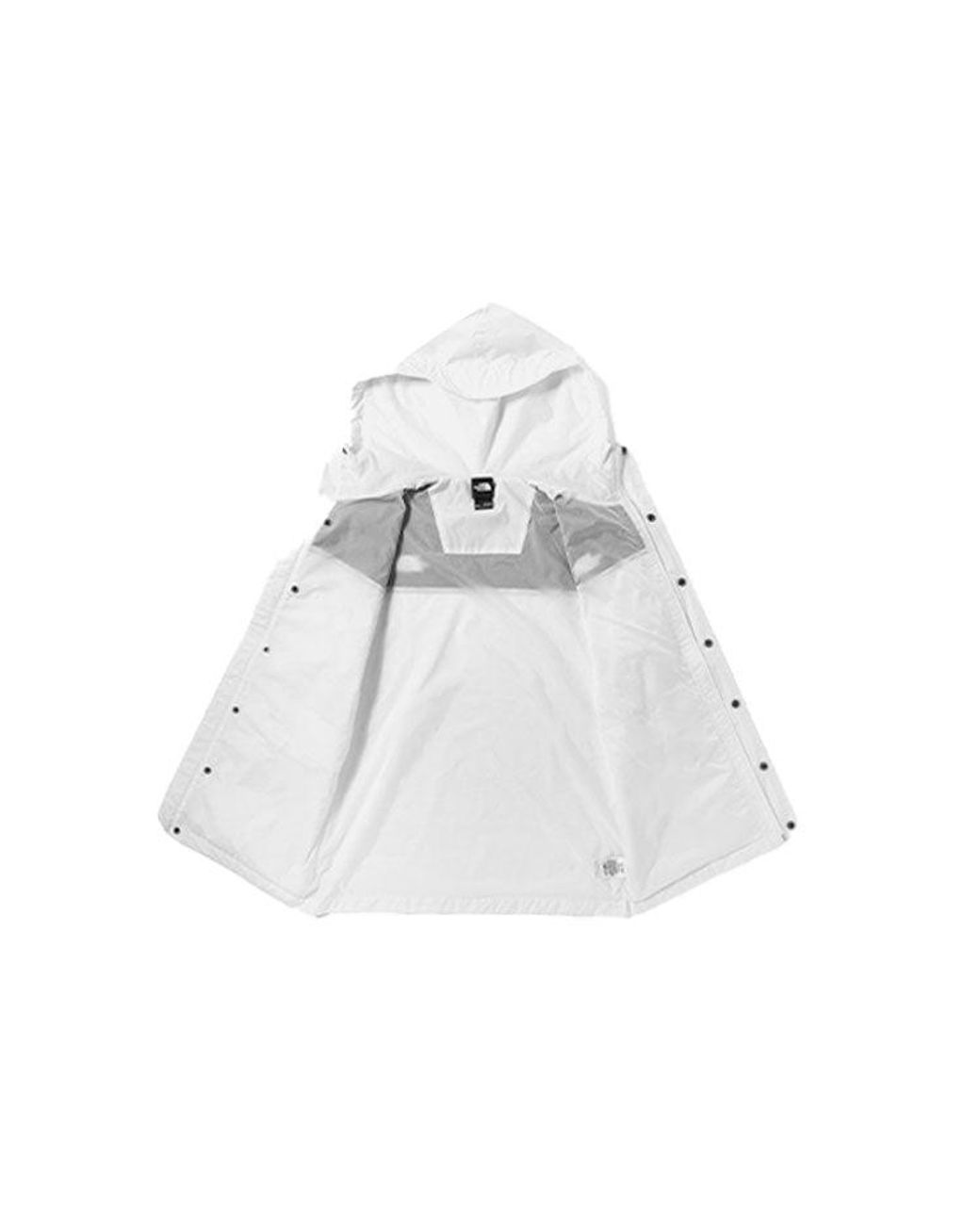 The North Face White Seasonal Mountain Jacket for men