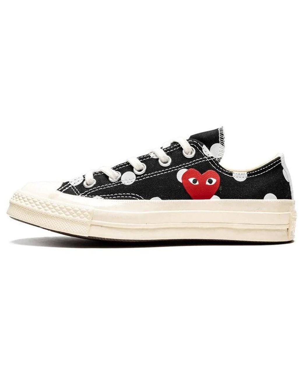 Converse Blue X Comme Des Garcons Chuck 70 Low Polka Dot' for men