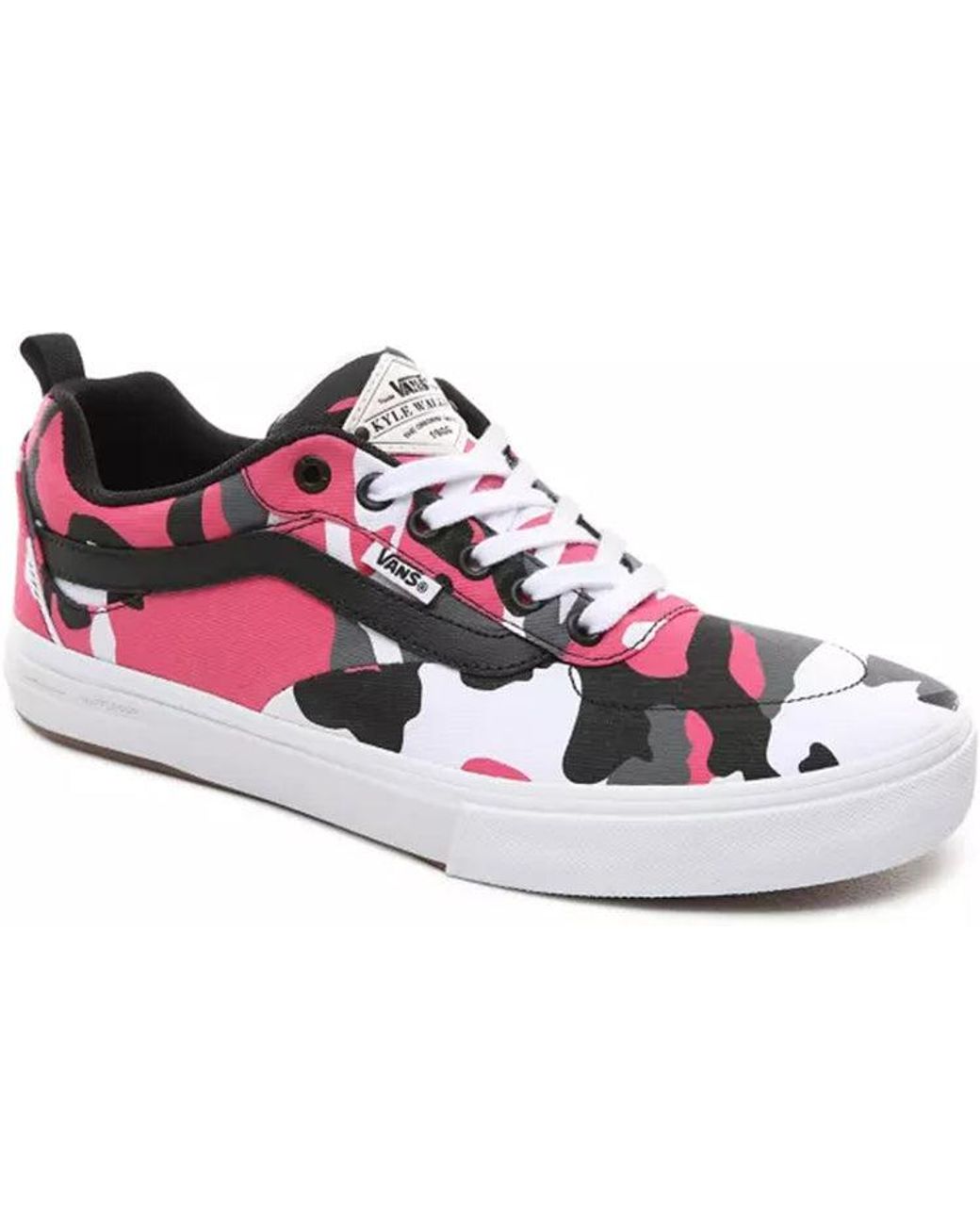 Vans Pink Kyle Walker Pro 'Camouflage' for men