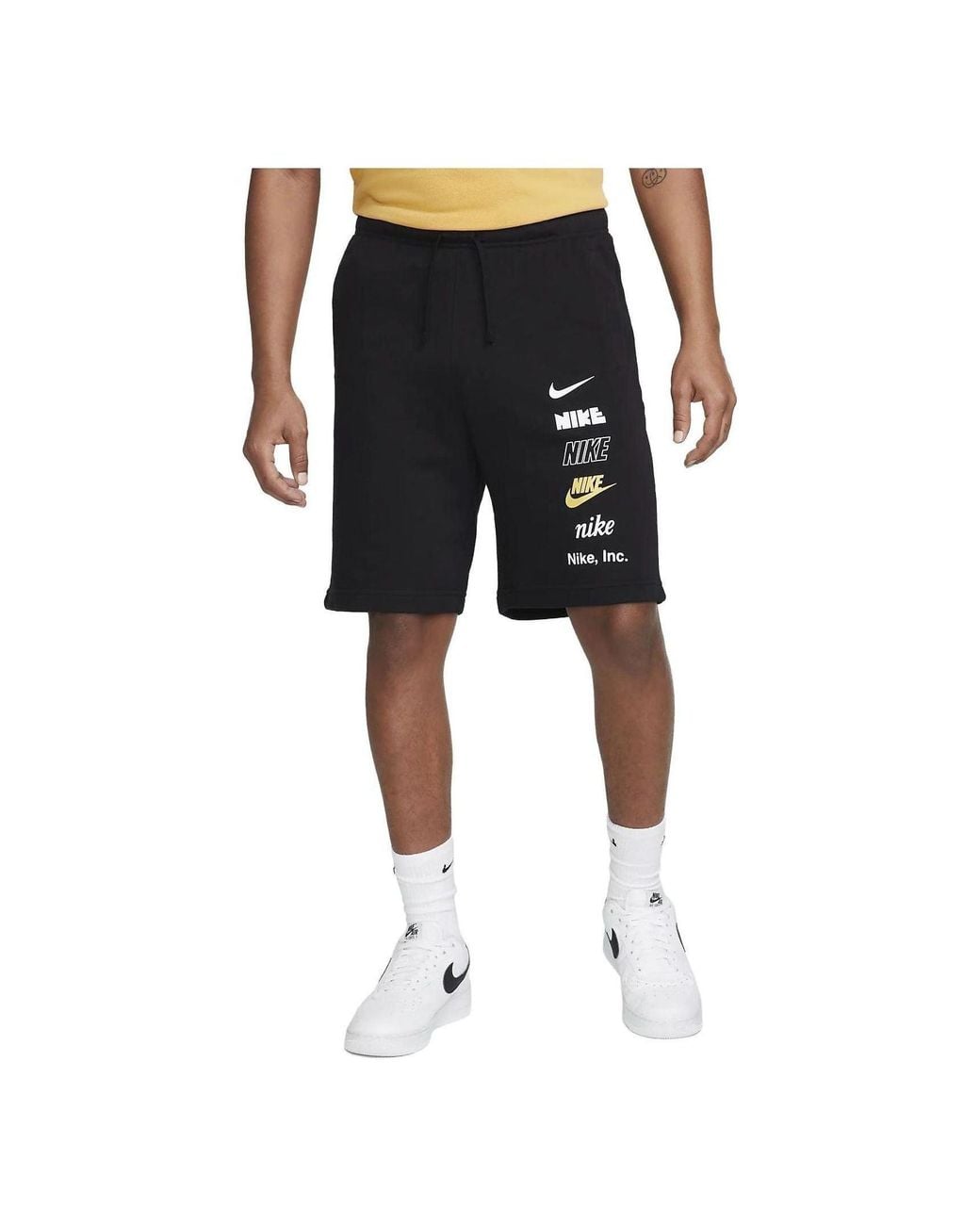 Nike Black Club+ French Terry Shorts for men