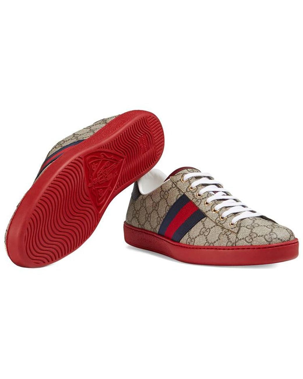 Gucci Red Ace Gg Supreme for men