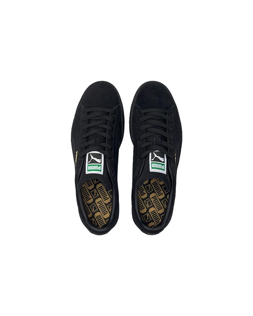 PUMA Black Suede Classic 21 for men