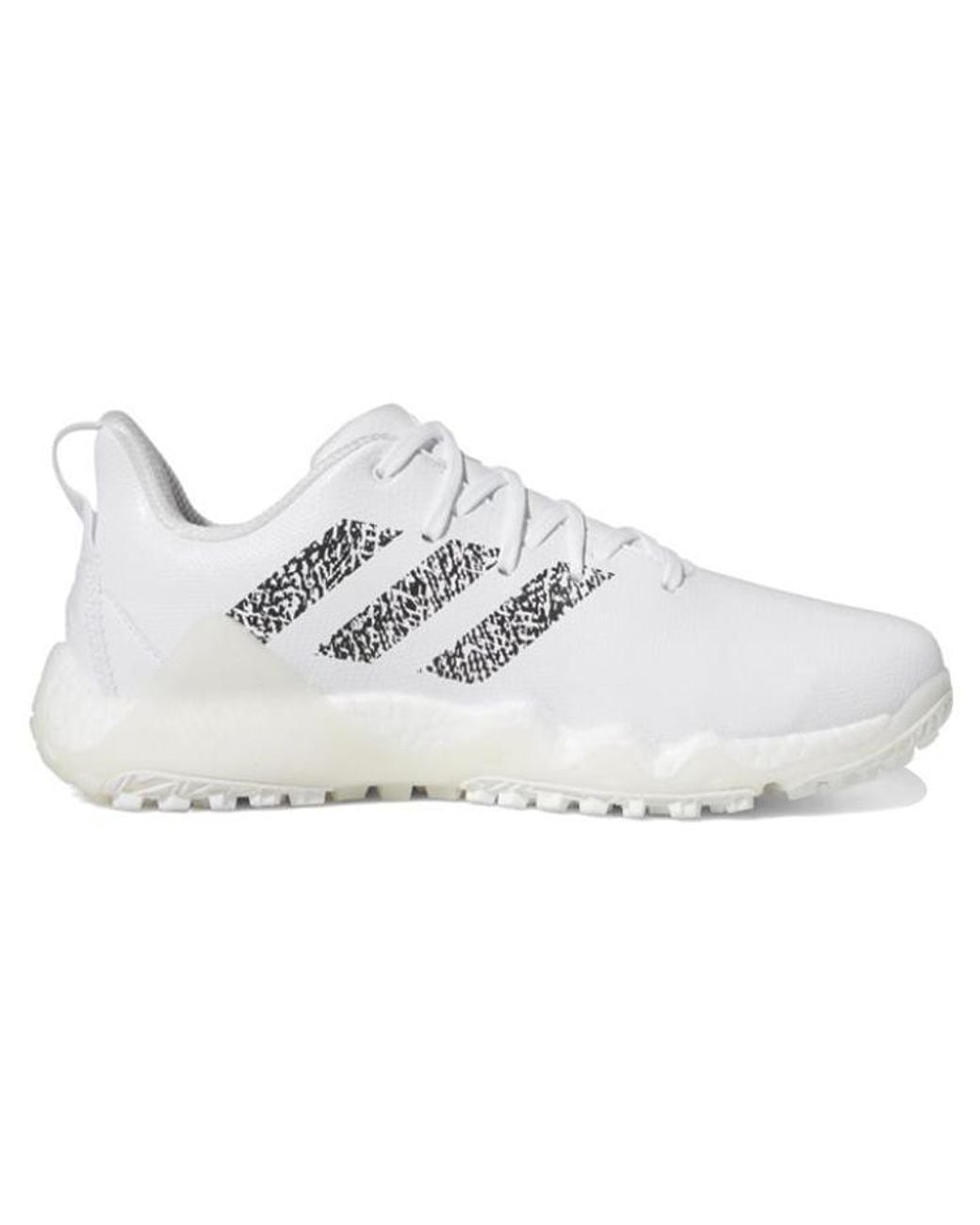 Adidas White Codechaos 22 Boost Golf Shoes 'Cloud Core' for men