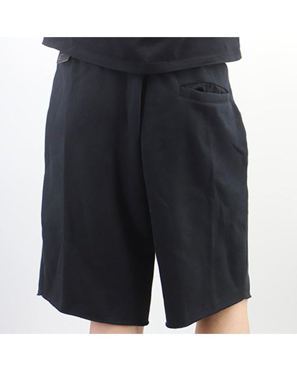Nike Black Fleece Bronzing Pure Cotton Sports Knit Shorts for men