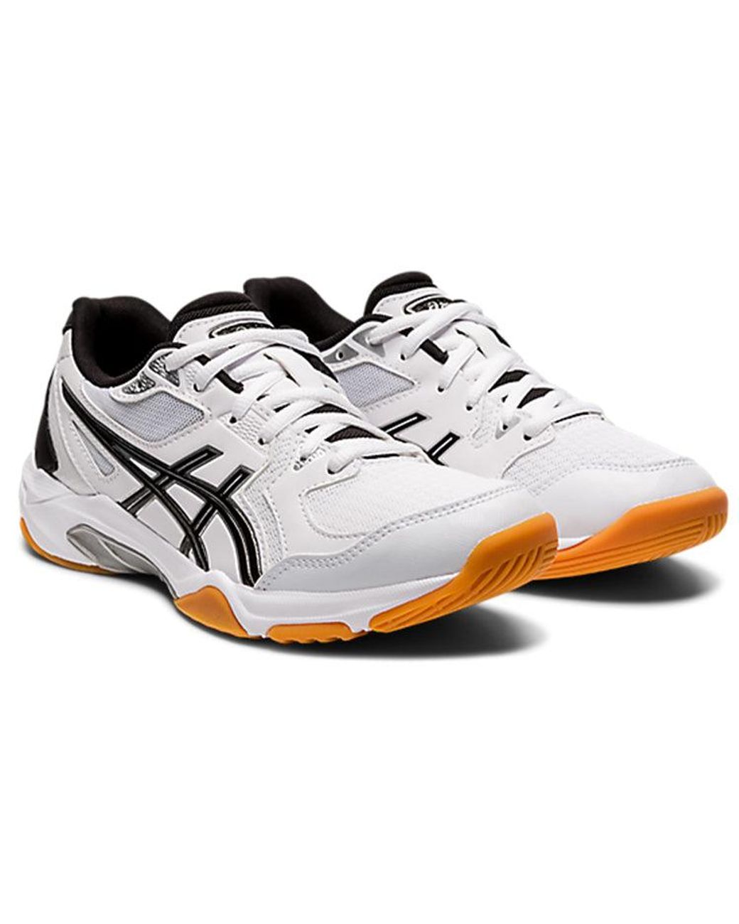 Asics White Gel-rocket 10 Indoor Sport Shoes
