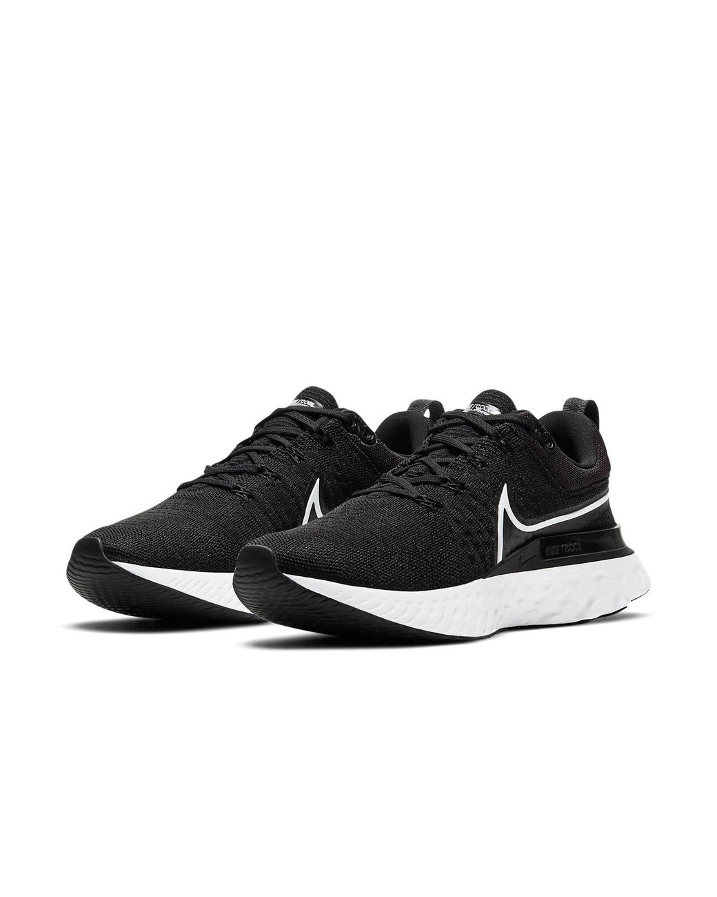 Nike Black React Infinity Run Flyknit 2