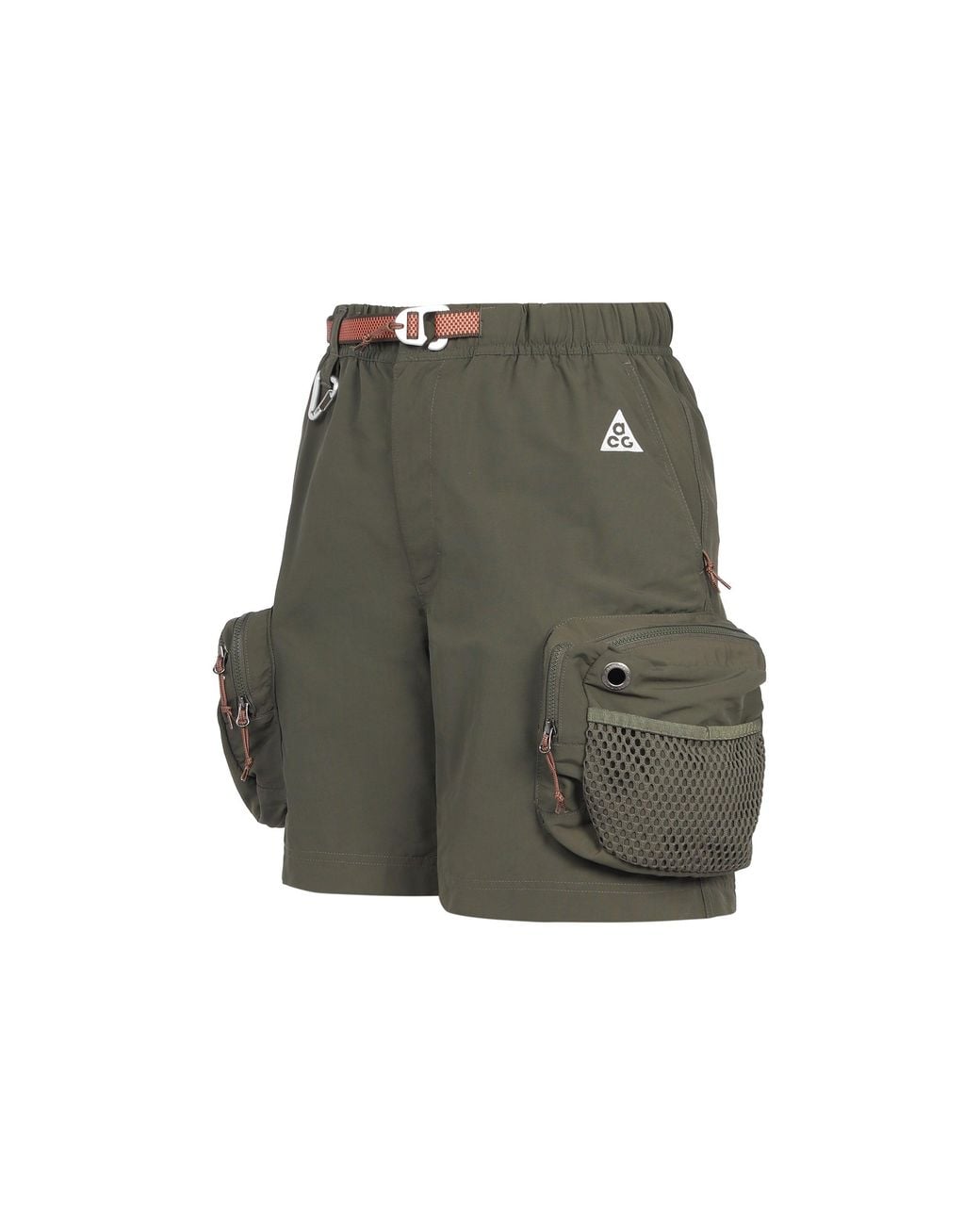 Nike Green Acg Snowgrass Solid Color Cargo Shorts Gift To Boyfriend for men