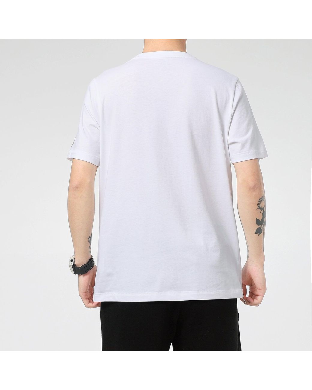 PUMA White Logo Foil Tee for men