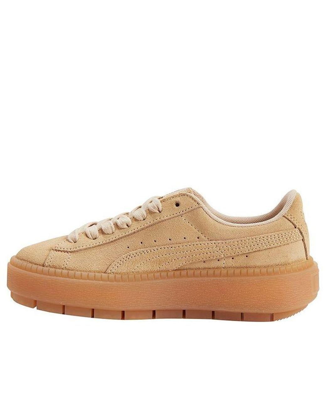 PUMA Natural Suede Platform Trace for men