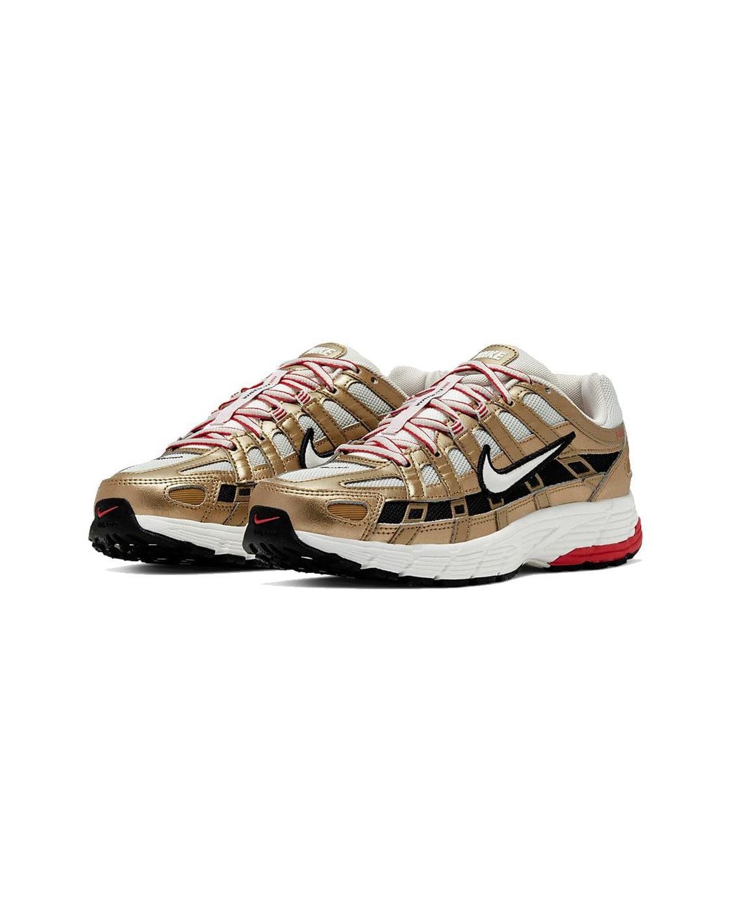 Nike White (Wmns) P-6000 'Metallic'