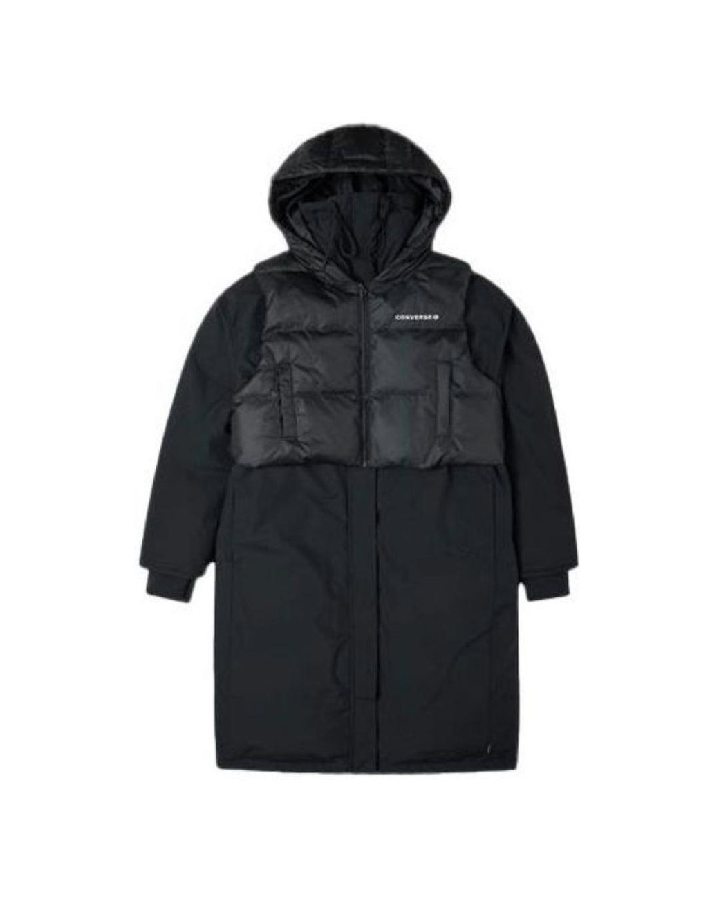 Converse Blue (Wmns) Convertible Long Down Jacket
