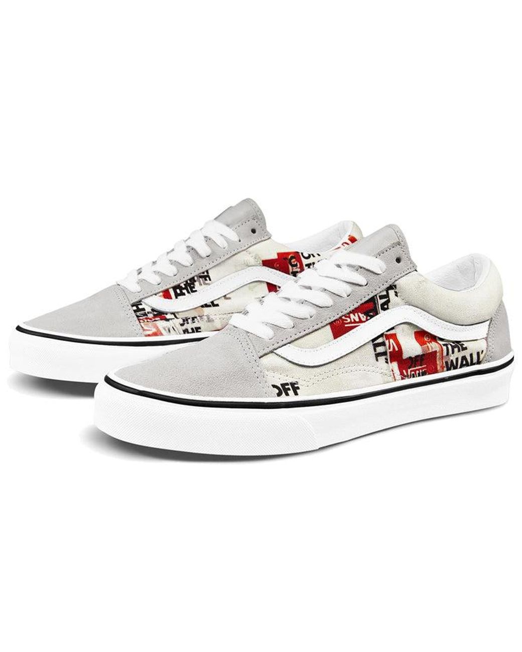 Vans White Old Skool 'Packing Tape for men