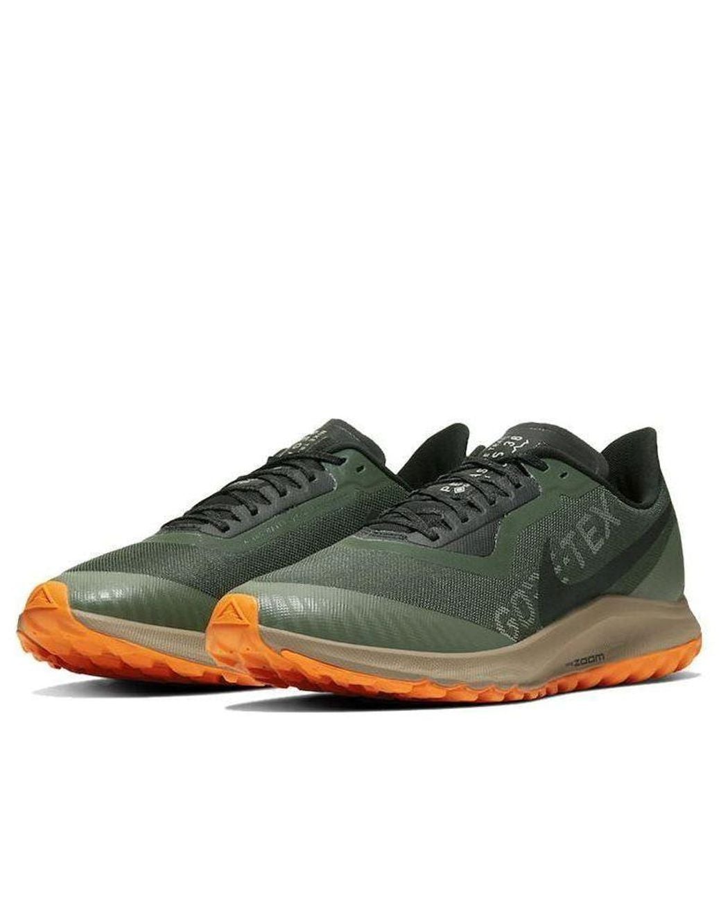 Nike Green Air Zoom Pegasus 36 Trail Gore-Tex 'Galactic Jade' for men