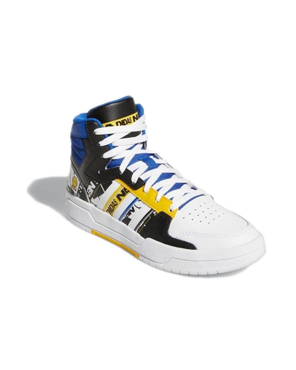 Adidas Blue Entrap Mid 'Golden State Warriors' for men