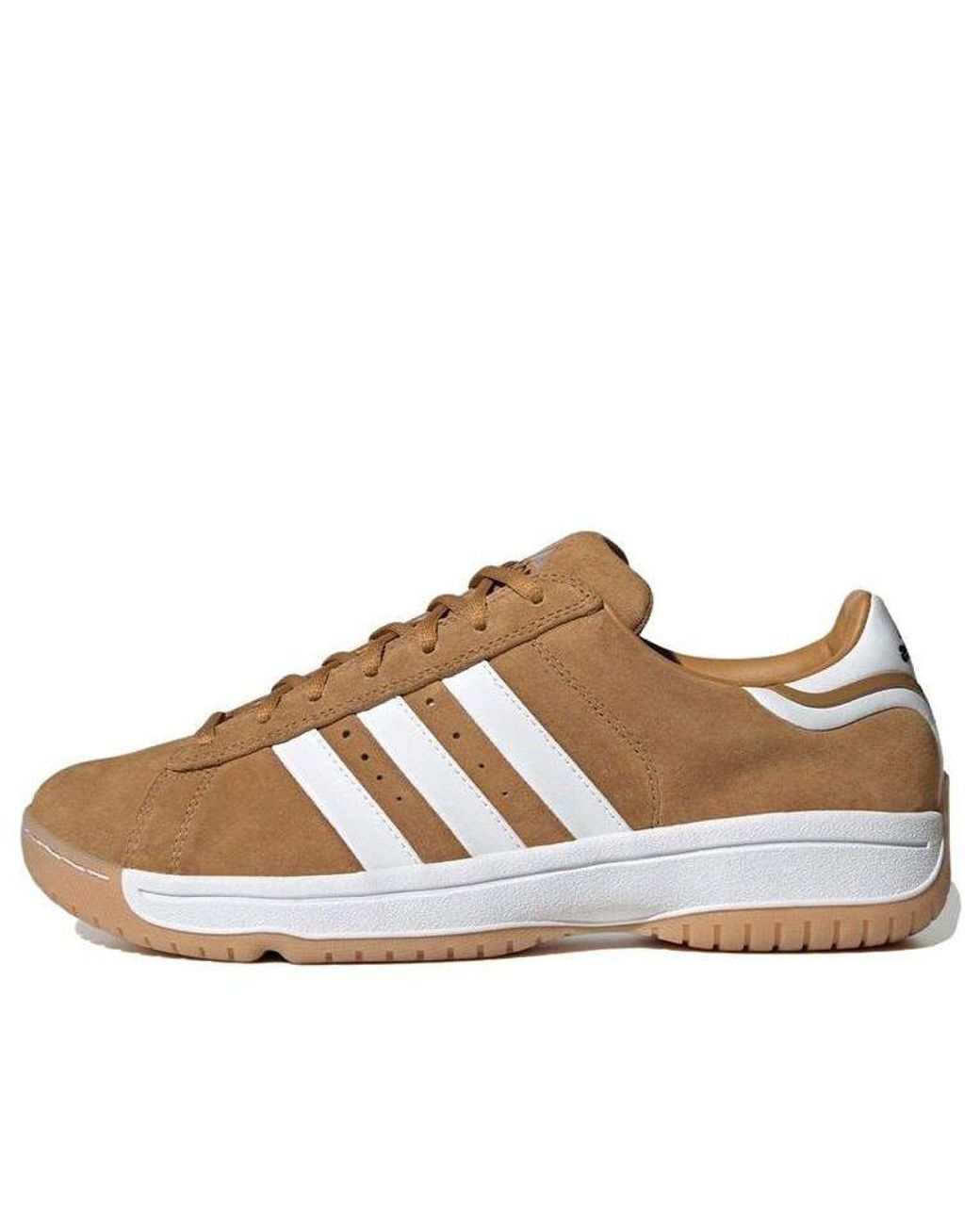 Adidas Brown Campus Supreme Shoes 'Mesa Cloud' for men