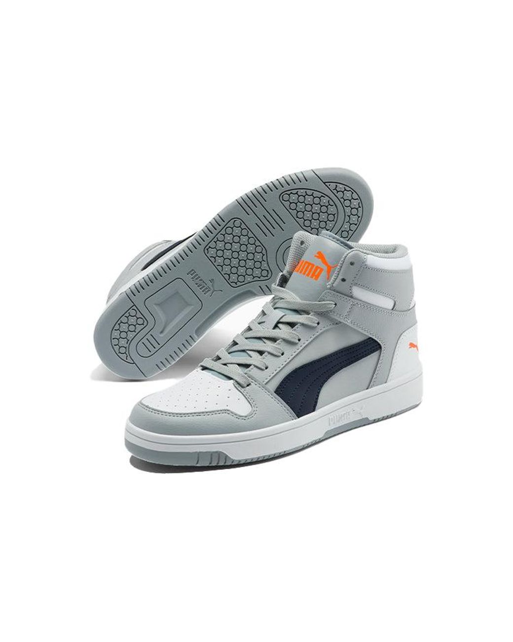 PUMA Blue Rebound Layup Sneakers for men