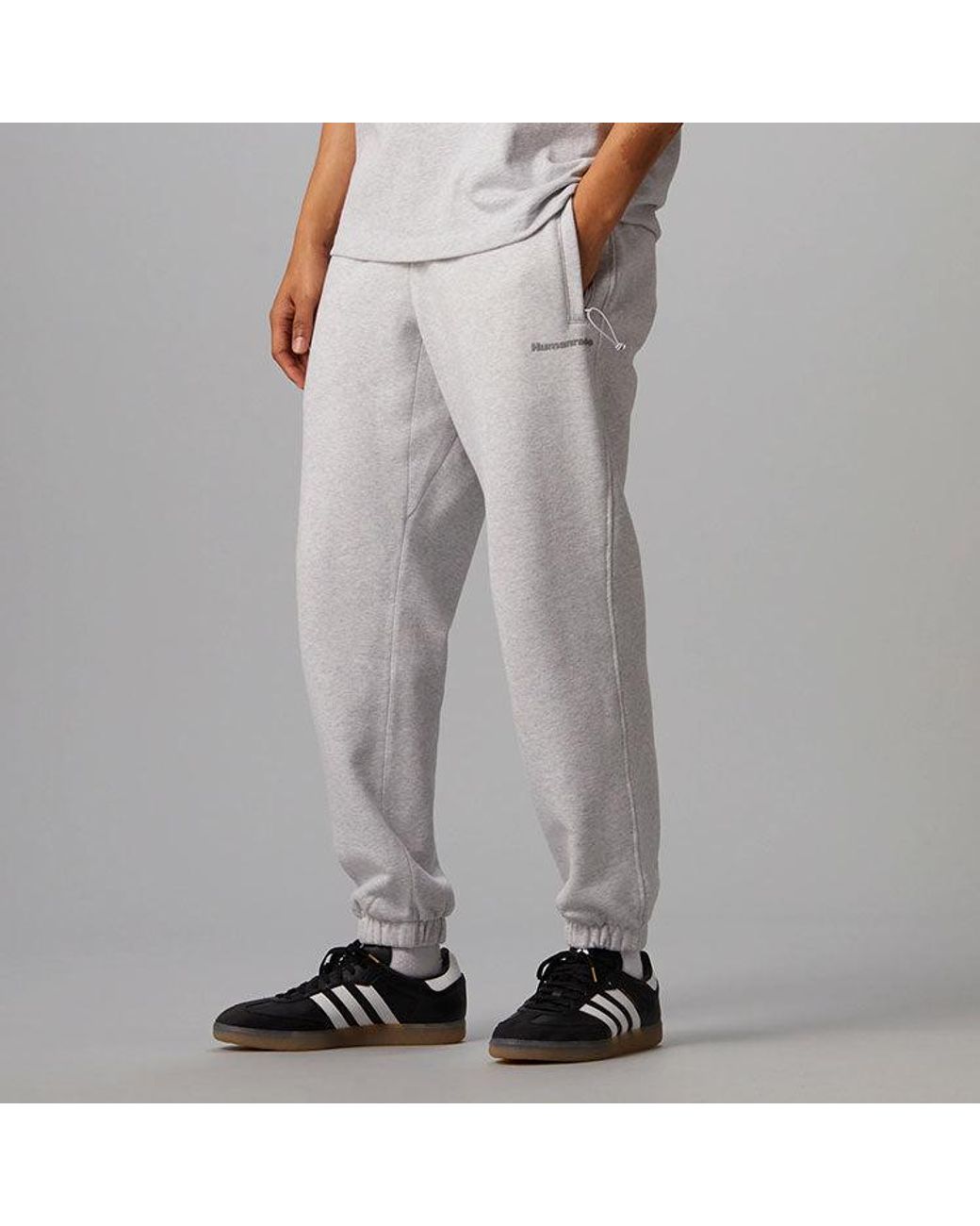 Adidas Gray Originals X Pharrell Williams Crossover Sports Pants for men