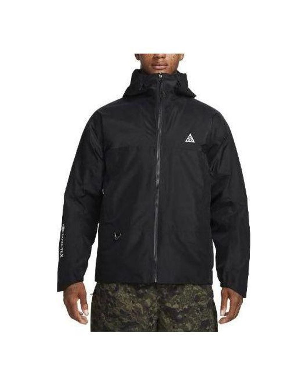 Nike Black Storm-Fit Adv Acg Jacket 'Chain Of Craters' for men