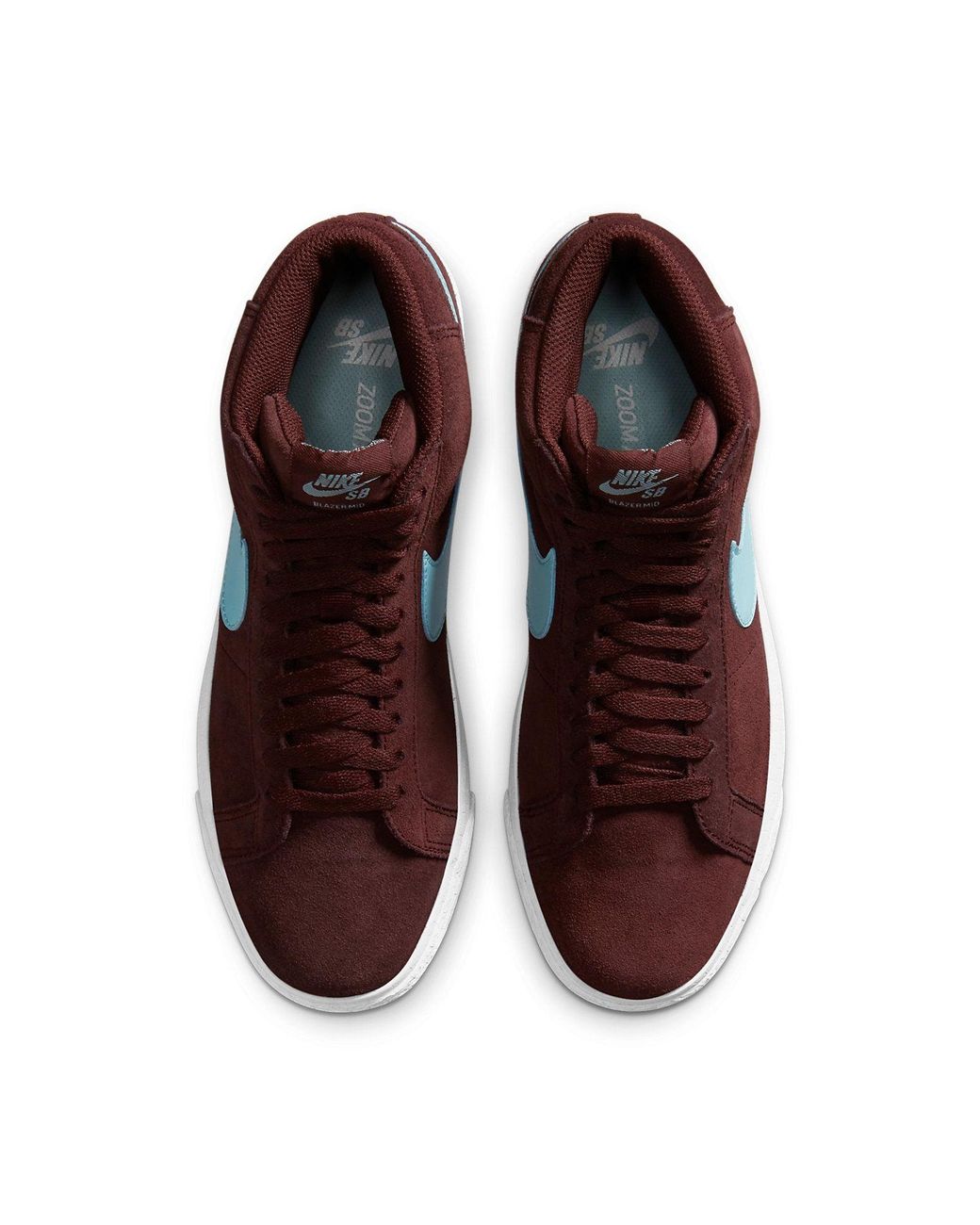 Nike Brown Zoom Blazer Mid Sb 'Mystic Dates Glacier Ice' for men